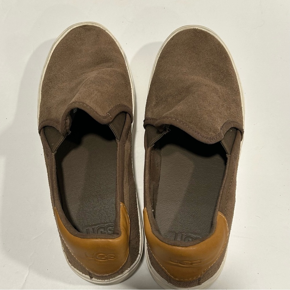 UGG Women's Cahlvan Platform Sneakers, Size 8, Chestnut Suede, 1121613 - Picture 6 of 11